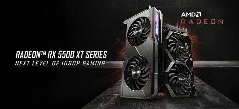 MSI Announces Radeon RX 5500 XT Gaming and MECH graphic cards