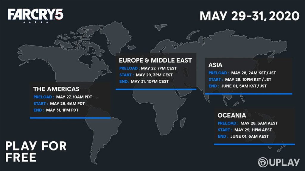 Far Cry 5 Free Weekend May