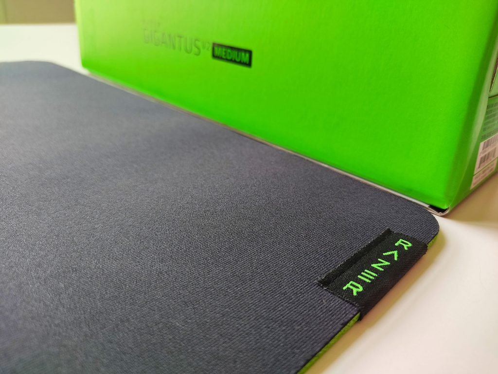 Razer logo on the mousepad